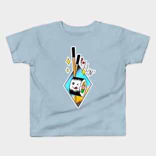 Kawaii sushi roll Kids T-Shirt